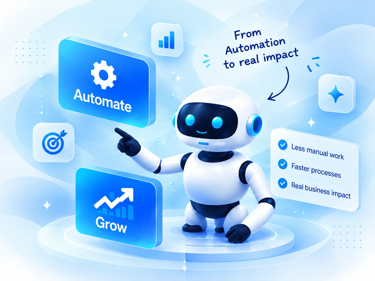 AI automation helping businesses improve productivity, accuracy and growth