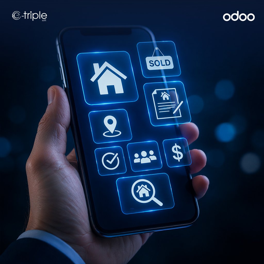 odoo real estate software